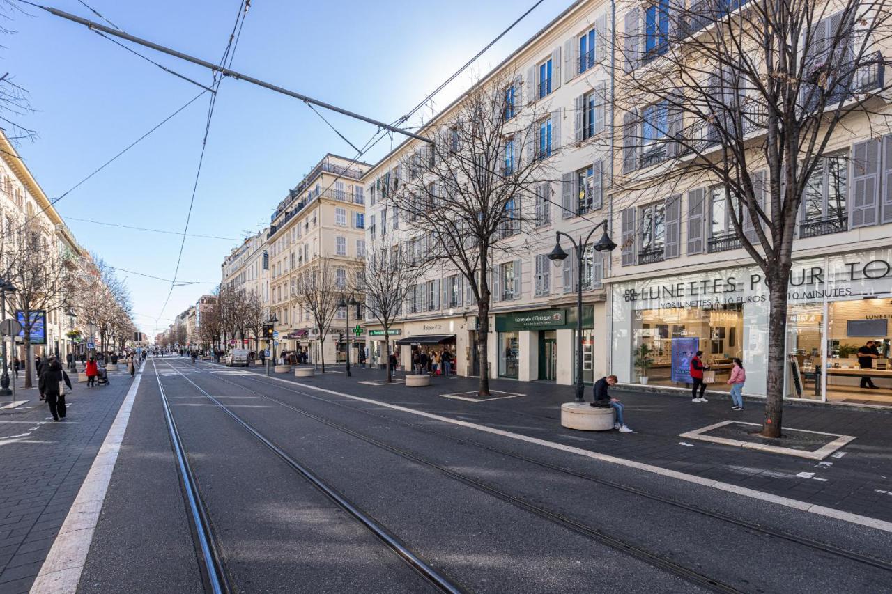 Jean Medecin Av - Large 2 Bdrs Central Ac Nizza Exterior foto